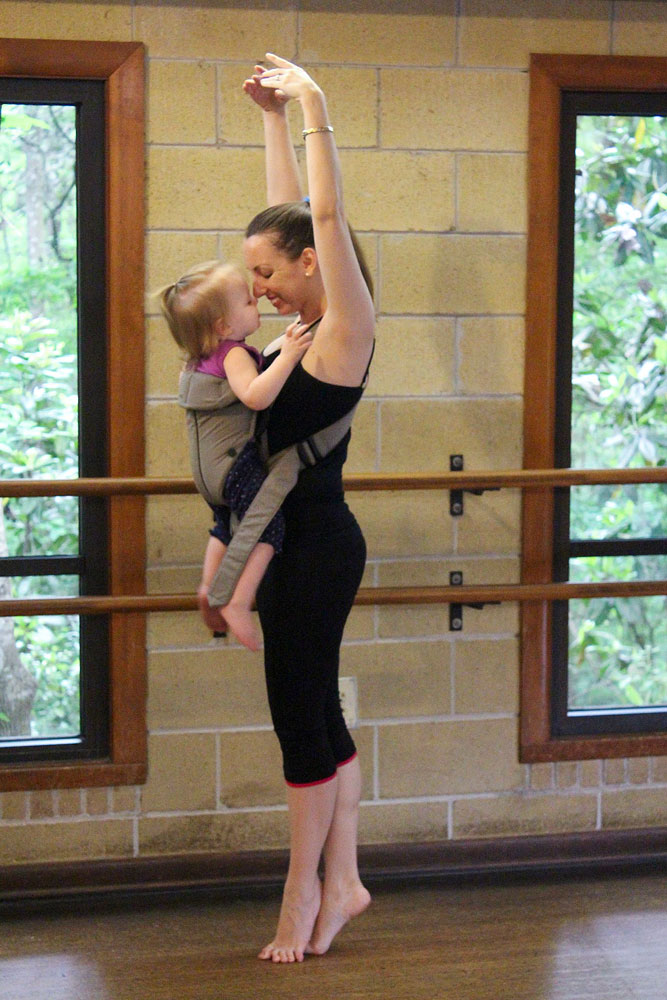 Tallahassee Mommy and Me Dance Class at Sharon Davis School of Dance.